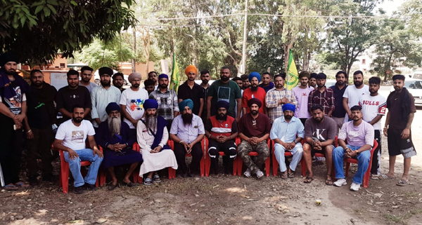 Bharati Kisan Mazdoor Union Ekta (Sri Muktsar Sahib) Reg. The meeting was held